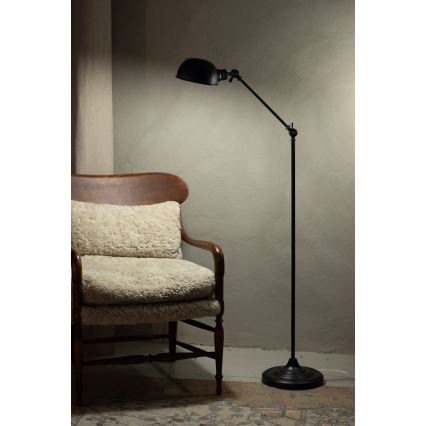 Markslöjd 108586 - Торшер PORTLAND 1xE27/40W/230V черный