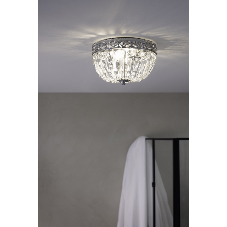 Markslöjd 108599 - Потолочный светильник ETIENNE 2xE14/40W/230V блестящий хром