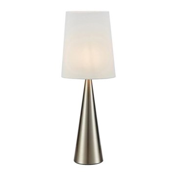 Markslöjd 108624 - Настольная лампа CONUS 1xE14/40W/230V белый/матовый хром