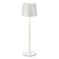 Markslöjd 108654 - Светодиодная аккумуляторная лампа с регулированием яркости FIORE LED/2W/5V IP44 38 см белый