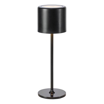 Markslöjd 108657 - LED Настільна акумуляторна лампа з регулюванням яскравості FILO LED/2W/5V IP44 30 см чорний