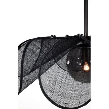 Markslöjd 108660 - Підвісна люстра STYRKA 1xE27/40W/230V діаметр 63 см чорний