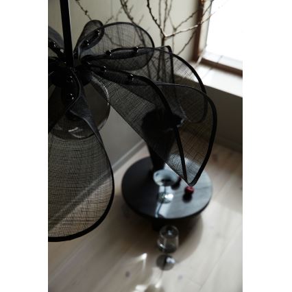 Markslöjd 108660 - Подвесная люстра STYRKA 1xE27/40W/230V диаметр 63 см черный