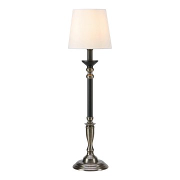 Markslöjd 108680 - Настольная лампа GENT 1xE27/40W/230V матовый хром/черный/белый