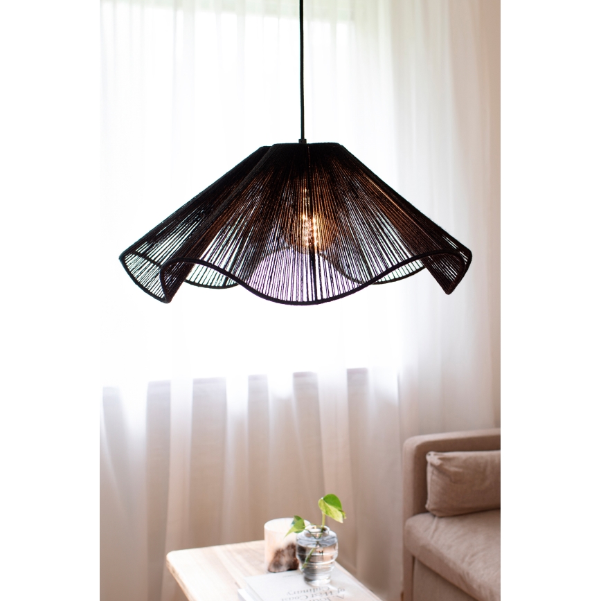 Markslöjd 108682 - Підвісна люстра NAMI 1xE27/40W/230V чорний