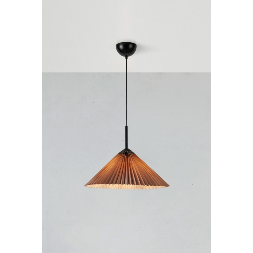 Markslöjd 108709 - Підвісна люстра PLISADO 1xE27/40W/230V діаметр 50 см сірий