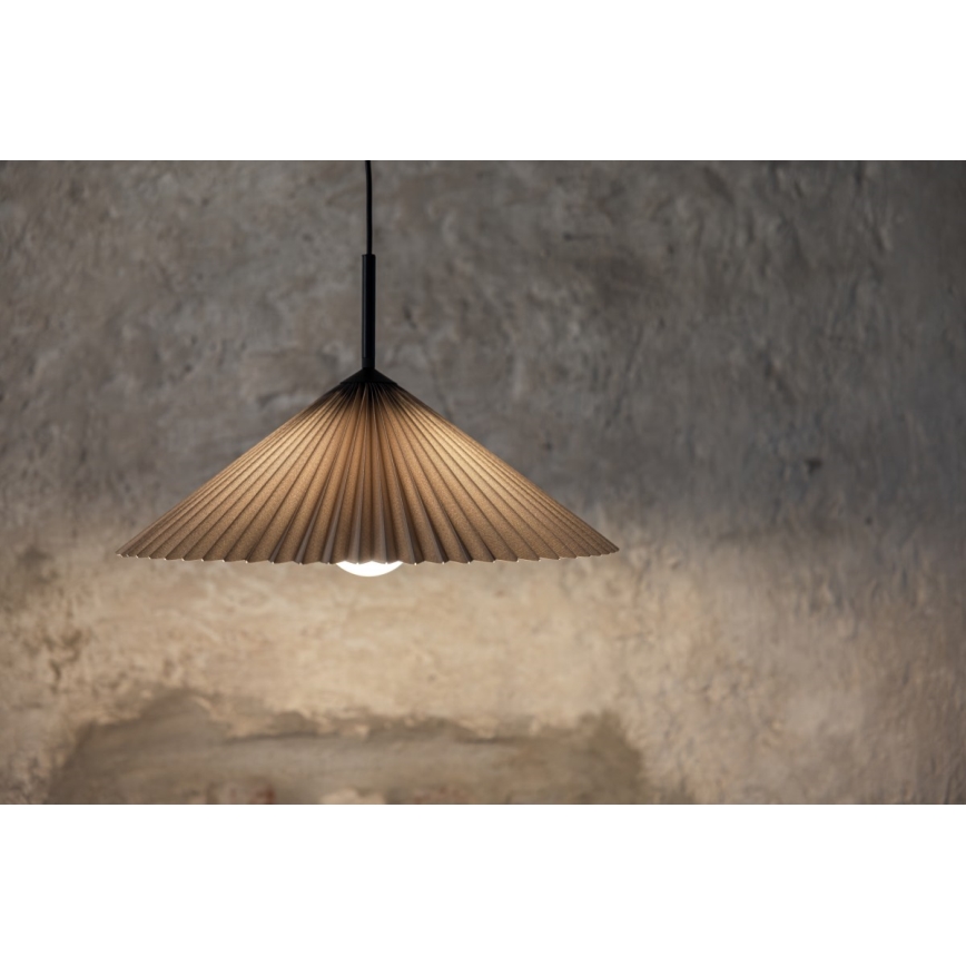 Markslöjd 108709 - Подвесная люстра PLISADO 1xE27/40W/230V диаметр 50 см серый