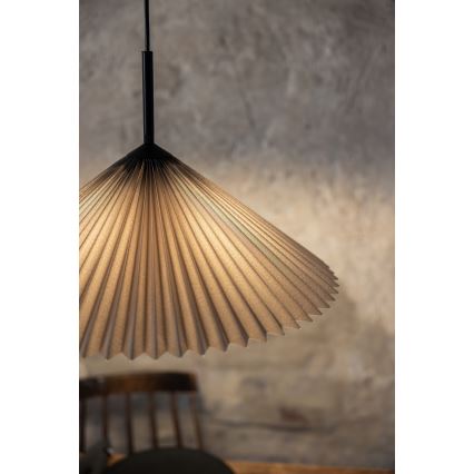 Markslöjd 108709 - Подвесная люстра PLISADO 1xE27/40W/230V диаметр 50 см серый