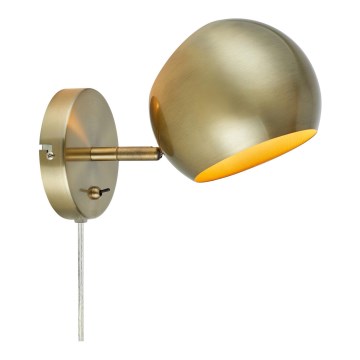 Markslöjd 108754 - Настенная лампа EDGAR 1xE14/40W/230V золотистый