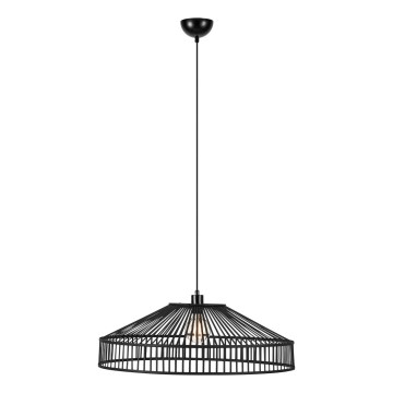 Markslöjd 108782 - Подвесная люстра TAPA 1xE27/40W/230V черный/бамбук