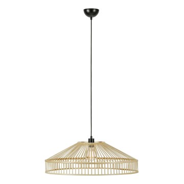 Markslöjd 108783 - Підвісна люстра TAPA 1xE27/40W/230V бежевий/бамбук