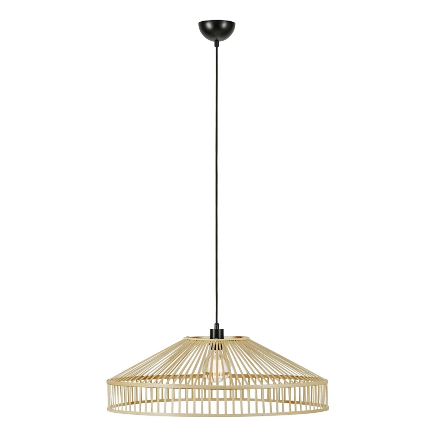 Markslöjd 108783 - Підвісна люстра TAPA 1xE27/40W/230V бежевий/бамбук