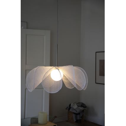 Markslöjd 108818 - Подвесная люстра STYRKA 1xE27/40W/230V диаметр 75 см белый