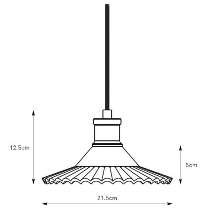 Markslöjd 108854 - Підвісна люстра NOVIA 1xE27/40W/230V чорний/димчастий