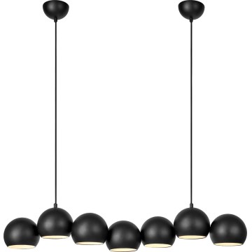 Markslöjd 108860 - Подвесная люстра CUPOLO 7xE14/40W/230V черный