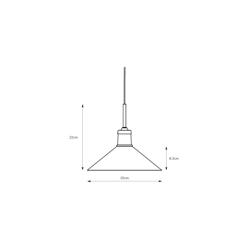 Markslöjd 108868 - Підвісна люстра VELA 1xE27/40W/230V латунь/зелений