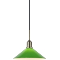 Markslöjd 108868 - Подвесная люстра VELA 1xE27/40W/230V латунь/зеленый