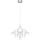 Markslöjd 108869 - LED Кришталева підвісна люстра з регулюванням яскравості EFESOS LED/14W/230V діаметр 60 см