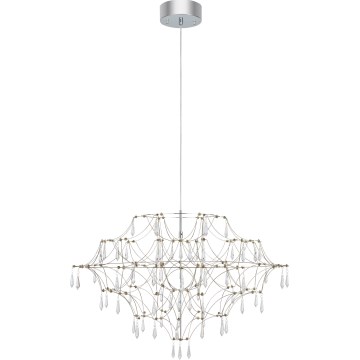 Markslöjd 108870 - LED Кришталева підвісна люстра з регулюванням яскравості EFESOS LED/25W/230V діаметр 80 см