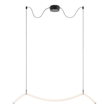 Markslöjd 108873 - Диммируемая LED-подвесная люстра на тросе MELT LED/13W/230V 112 см черная