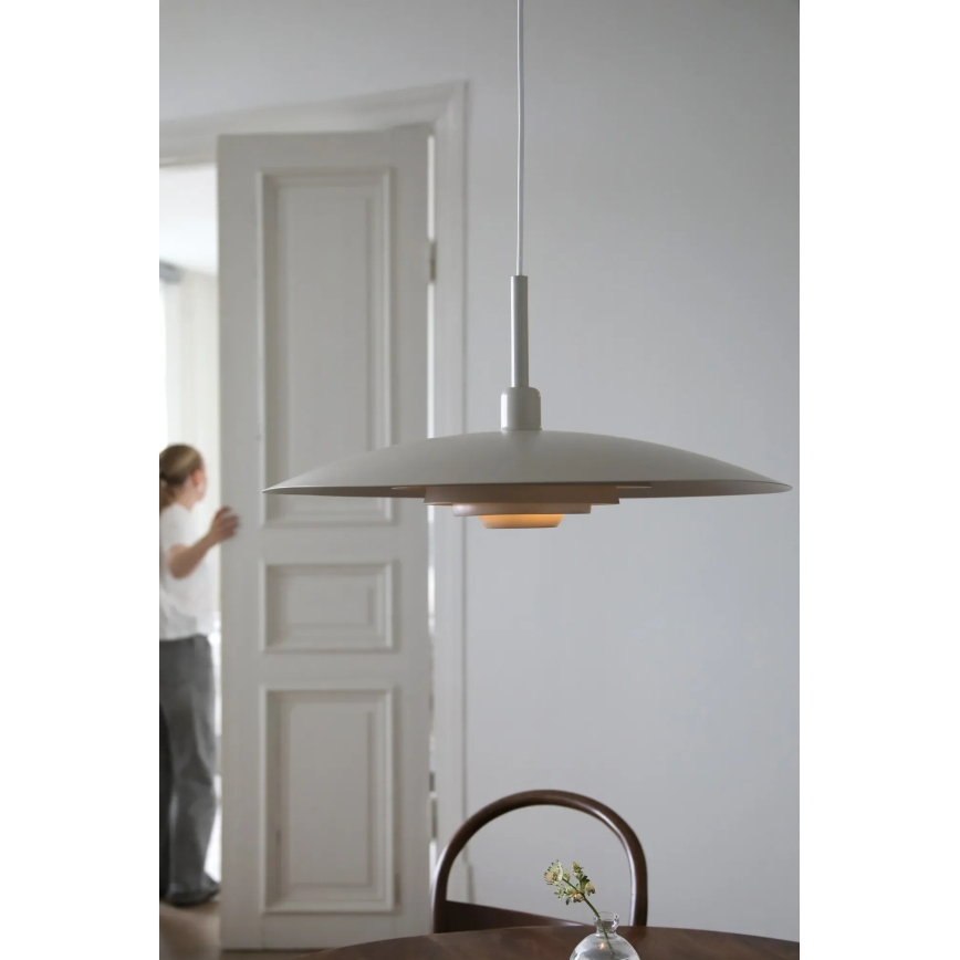 Markslöjd 108877 - Люстра на шнурі PINY 1xE27/60W/230V, діаметр 57 см, бежева