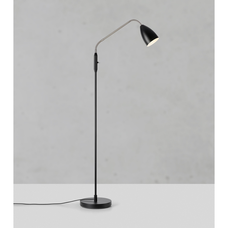 Markslöjd 108886 - диммируемый напольный светильник PATRO LED/4,9W/230V CRI 90, чёрный