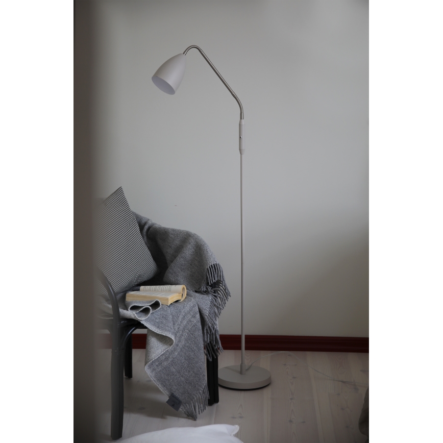 Markslöjd 108887 - затемнювана світлодіодна підлогова лампа PATRO LED/4,9W/230V CRI 90 бежевого кольору