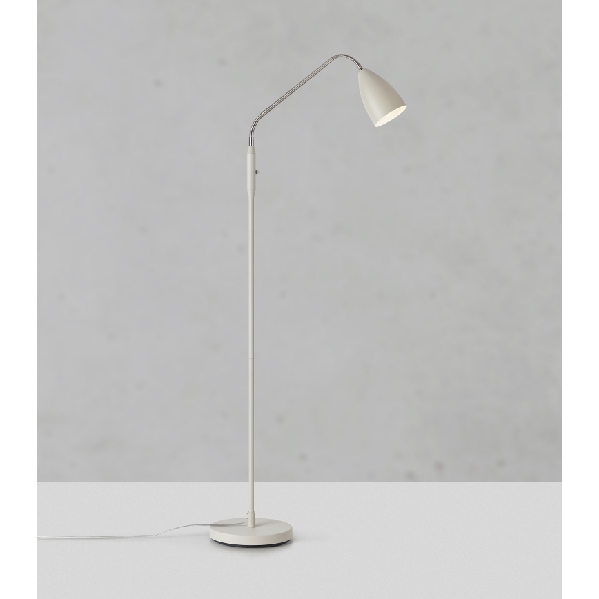 Markslöjd 108887 - затемнювана світлодіодна підлогова лампа PATRO LED/4,9W/230V CRI 90 бежевого кольору