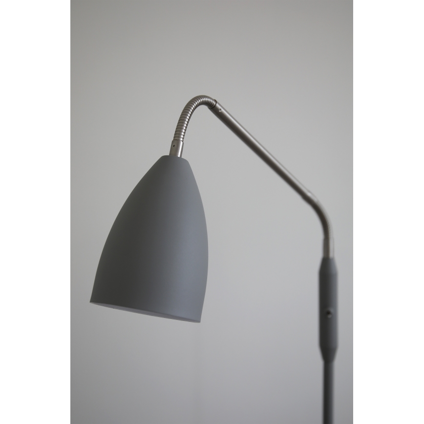 Markslöjd 108888 - димований світлодіодний підлоговий світильник PATRO LED/4,9W/230V CRI 90 сірий