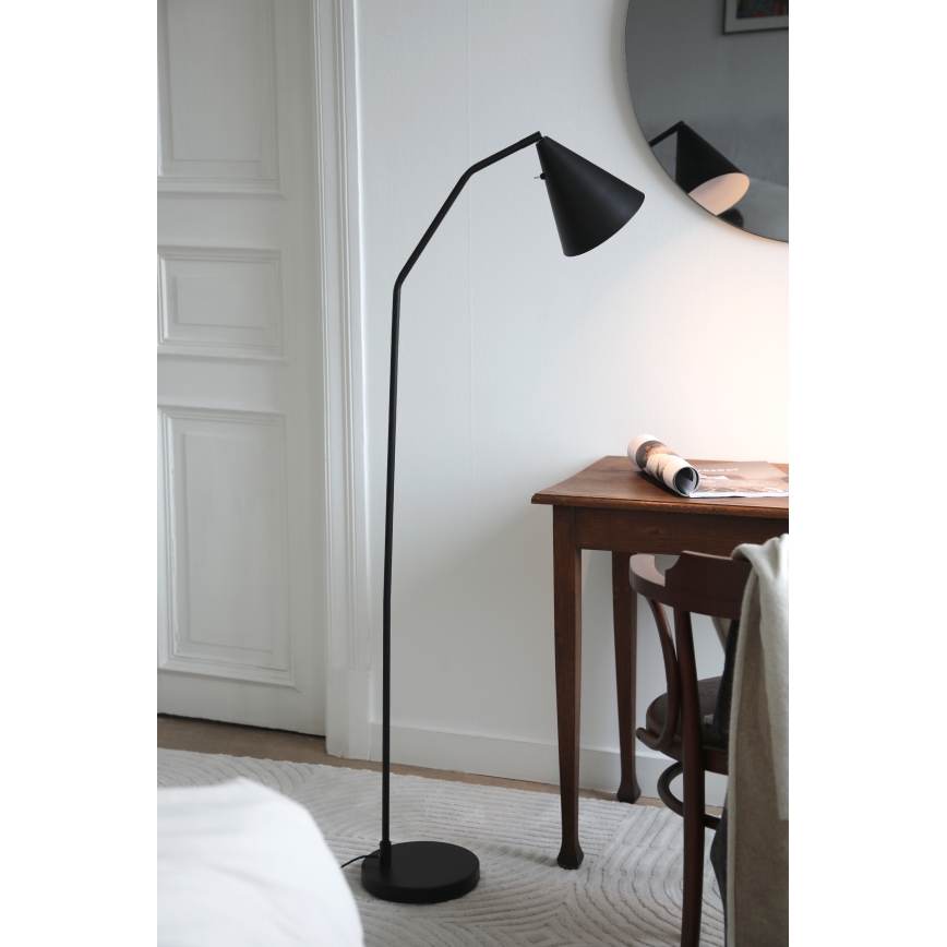 Markslöjd 108889 - підлогова LED-лампа FUNIL з регулюванням яскравості LED/4,9W/230V CRI 90 чорна