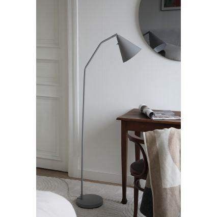 Markslöjd 108891 - LED-підлогова лампа з регулюванням яскравості FUNIL LED/4,9W/230V CRI 90 сіра