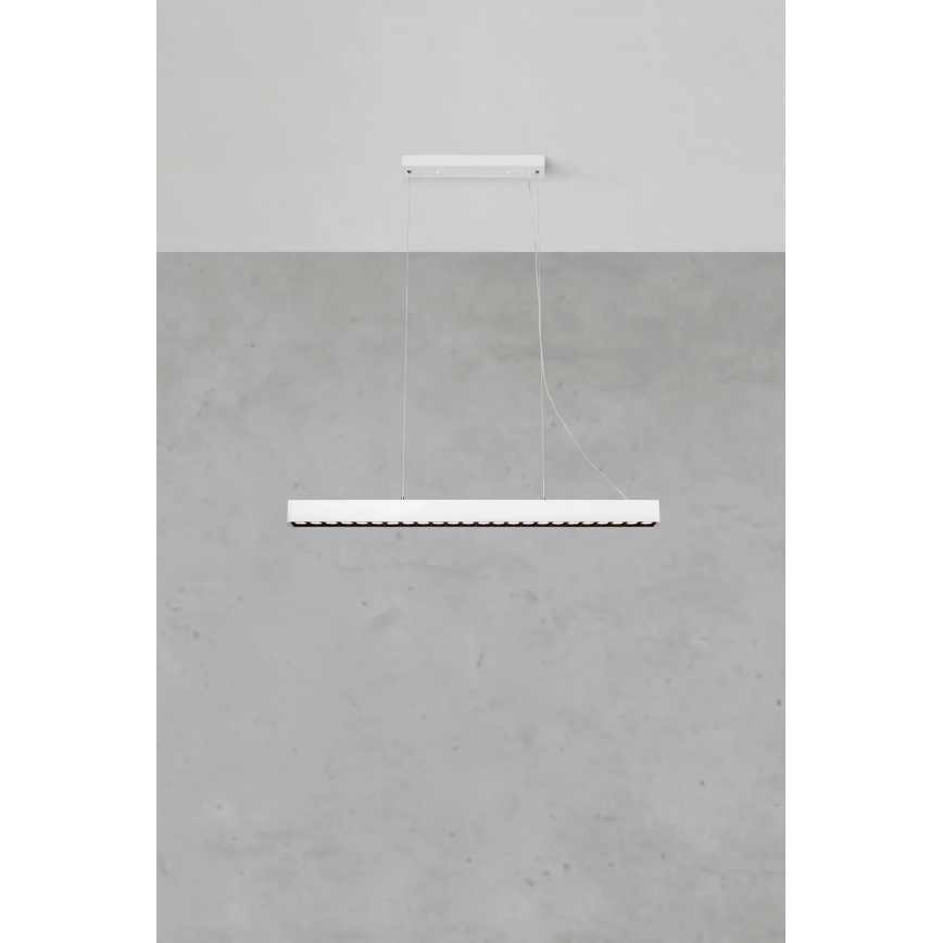 Markslöjd 108892 - Диммируемая люстра на тросе PLANO LED/38W/230V белая