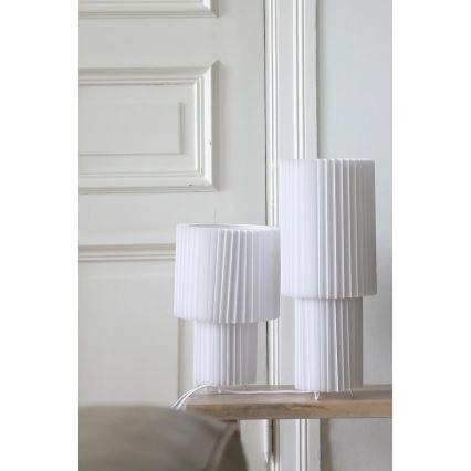 Markslöjd 108895 - Настольная лампа CATIS 1xE27/60W/230V 32 см белая