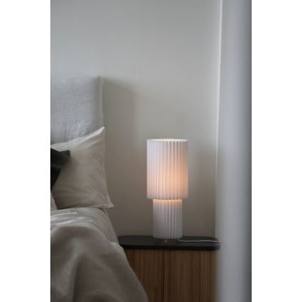 Markslöjd 108897 - Настольная лампа CATIS 1xE27/60W/230V 45 см белая