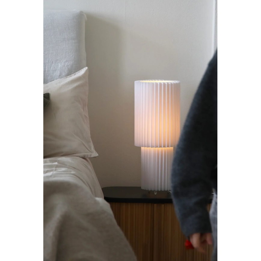 Markslöjd 108897 - Настольная лампа CATIS 1xE27/60W/230V 45 см белая