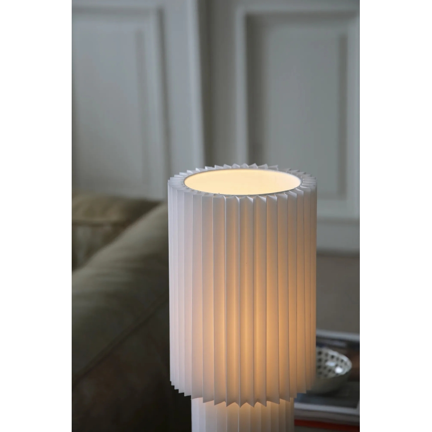 Markslöjd 108897 - Настольная лампа CATIS 1xE27/60W/230V 45 см белая