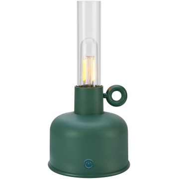 Markslöjd 108920 - LED Вулична акумуляторна настільна лампа з регулюванням яскравості ASTRID LED/2W/1200 mAh IP44 зелений