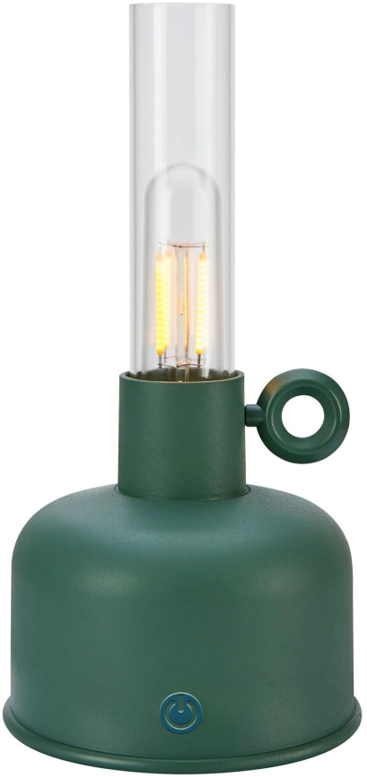 Markslöjd 108920 - LED Вулична акумуляторна настільна лампа з регулюванням яскравості ASTRID LED/2W/1200 mAh IP44 зелений