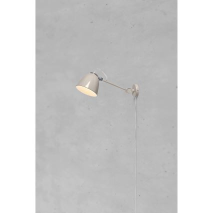 Markslöjd 108964 - Настінна лампа TILT 1xE27/60W/230V сіра