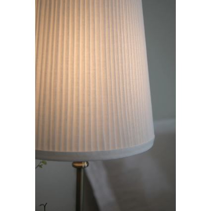 Markslöjd 108969 - Настільна лампа NOBLE 1xE14/40W/230V 56 см біла/латунь