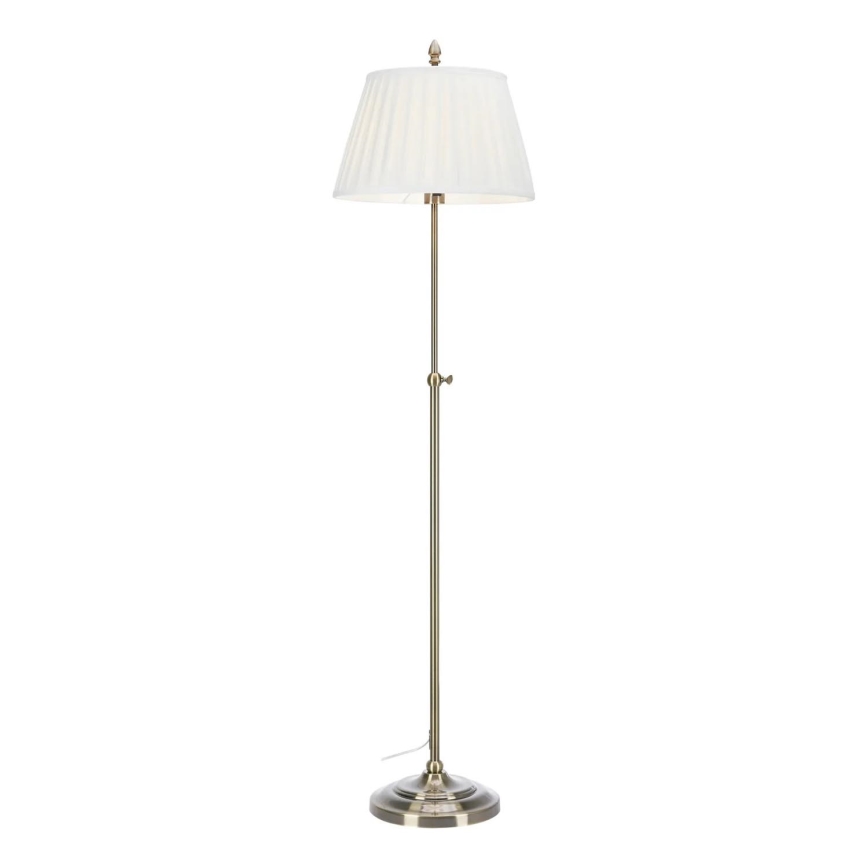Markslöjd 108972 - торшер OXFORD 1xE14/40W/230V белый/латунь
