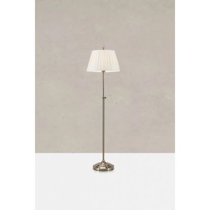 Markslöjd 108972 - торшер OXFORD 1xE14/40W/230V белый/латунь