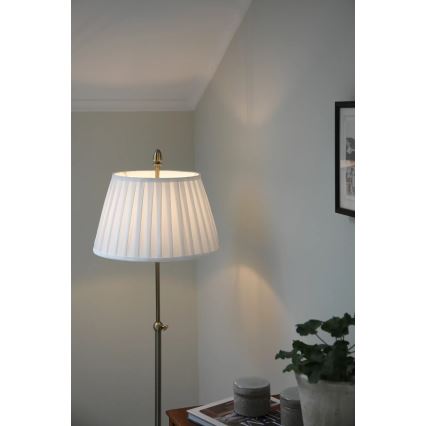 Markslöjd 108972 - торшер OXFORD 1xE14/40W/230V белый/латунь