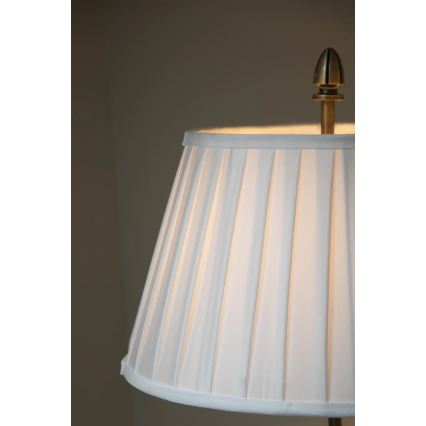 Markslöjd 108972 - торшер OXFORD 1xE14/40W/230V белый/латунь