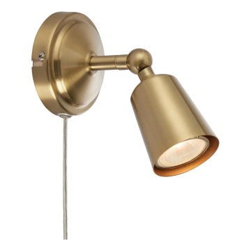 Markslöjd 108978 - Настінний точковий світильник TINY 1xGU10/7W/230V латунь