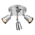Markslöjd 108981 - Точечный светильник TINY 3xGU10/7W/230V полированный хром