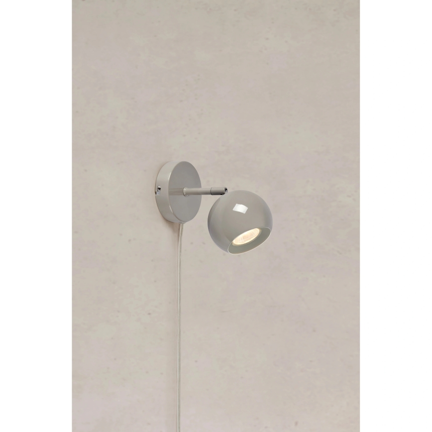 Markslöjd 108983 - Настінний точковий світильник POP 1xGU10/7W/230V сірий