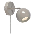 Markslöjd 108983 - Настінний точковий світильник POP 1xGU10/7W/230V сірий