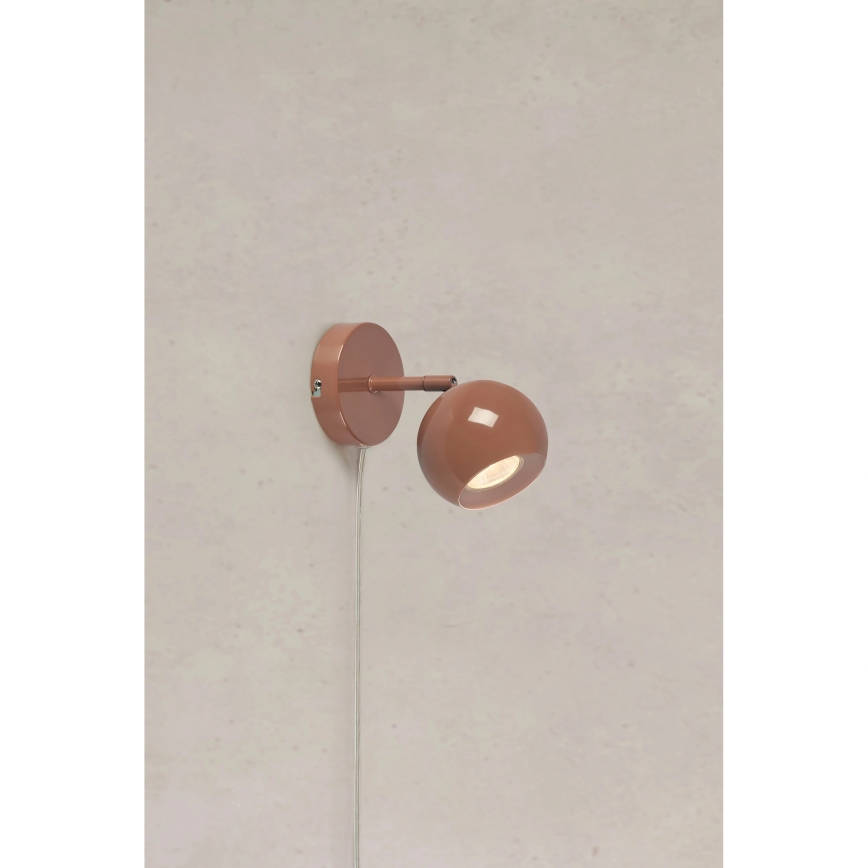 Markslöjd 108984 - Настенный точечный светильник POP 1xGU10/7W/230V коричневый