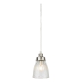 Markslöjd 109009 - Підвісна люстра на тросі BELLIS 1xE14/40W/230V, матовий хром